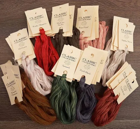 Classic Color Works Hand Dyed Floss