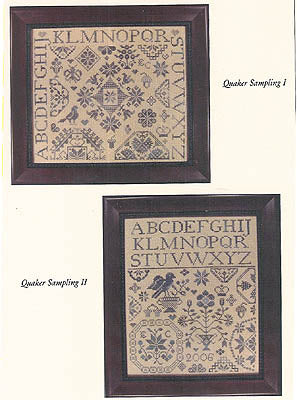 Quaker Samplings I and II (#362) | With My Needle