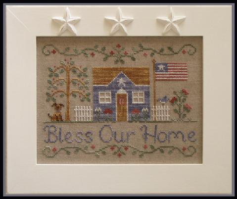 Bless Our Home (#414) | Country Cottage Needleworks