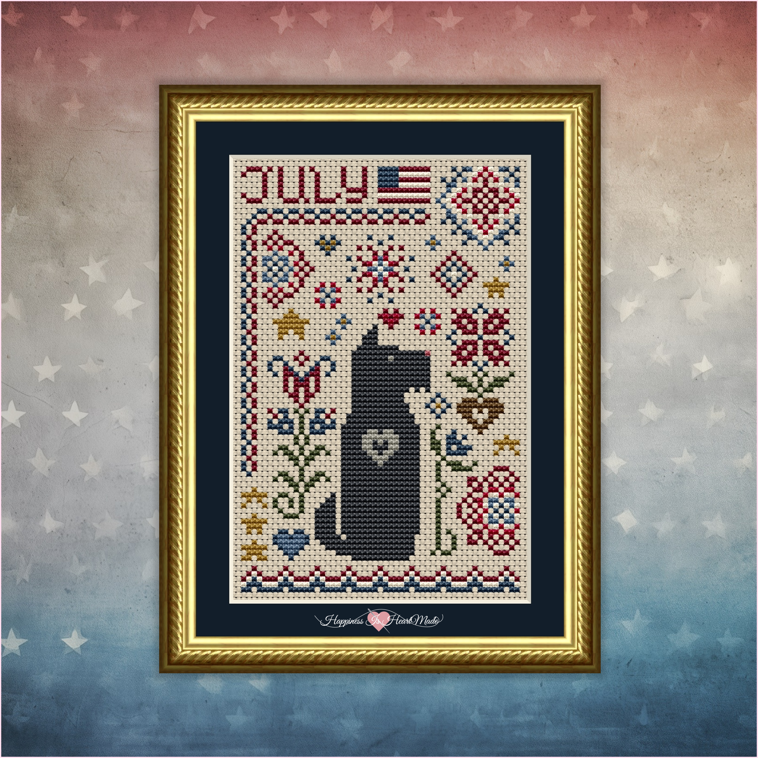 Dog Days: Scottie Liberty Dog - Patriotic | Happiness is HeartMade