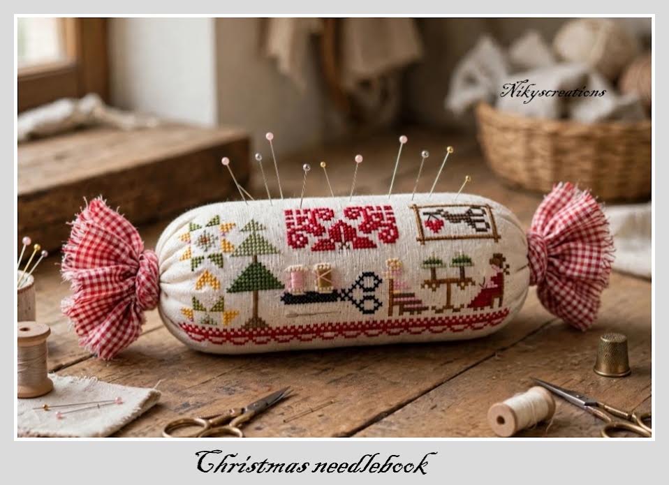 Christmas Needlebook | Nikyscreations