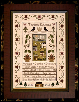 Thirteen Colonies (#232) | Little House Needleworks