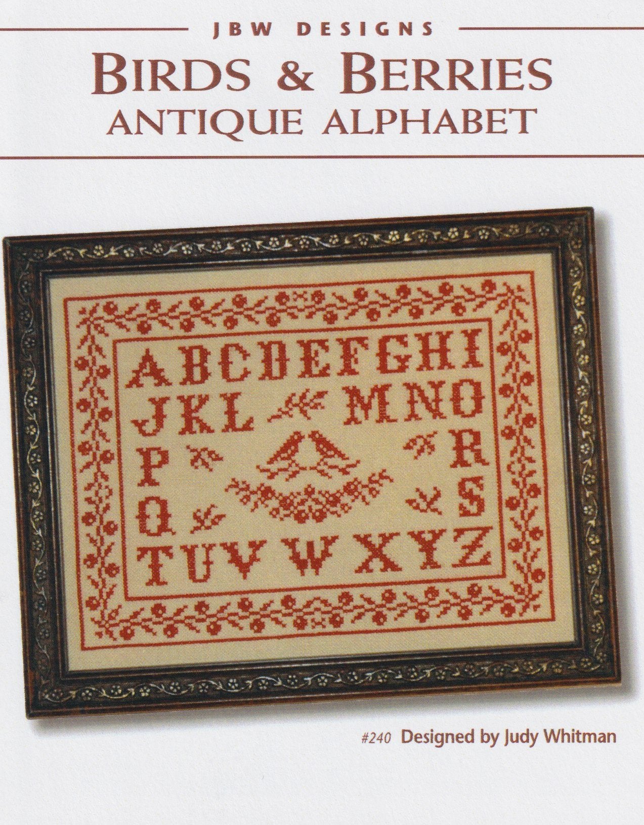 Birds & Berries Antique Alphabet | JBW Designs