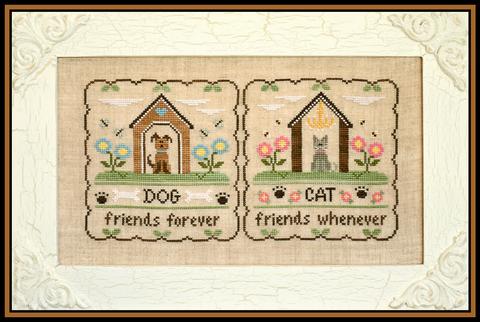 Furry Friends (#176) | Country Cottage Needleworks