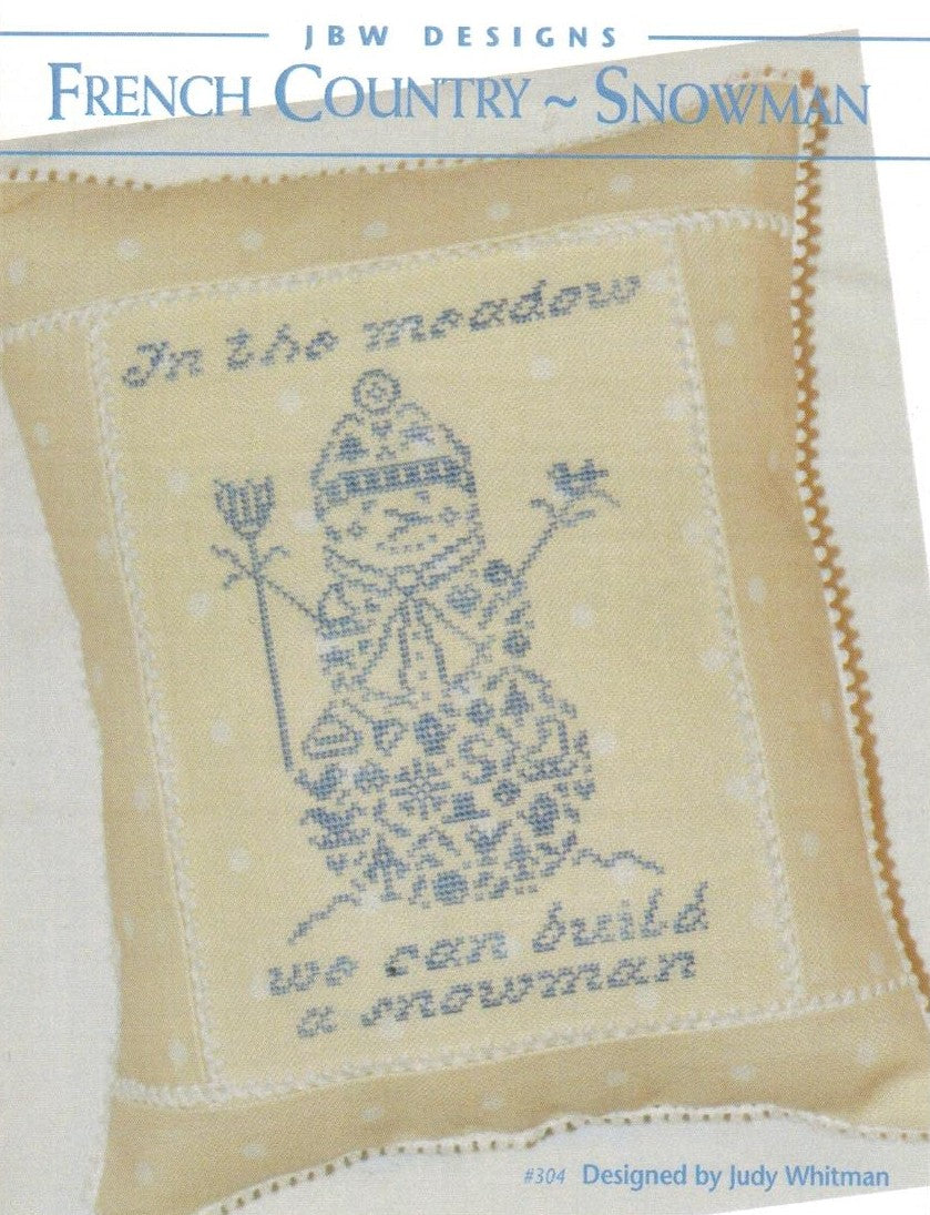 French Country Snowman (#585) | JBW Designs