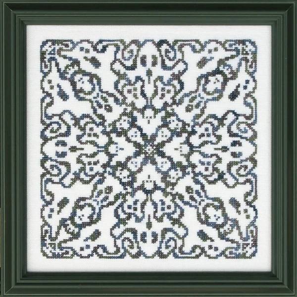Ghostly Mandala (#901) | Ink Circles