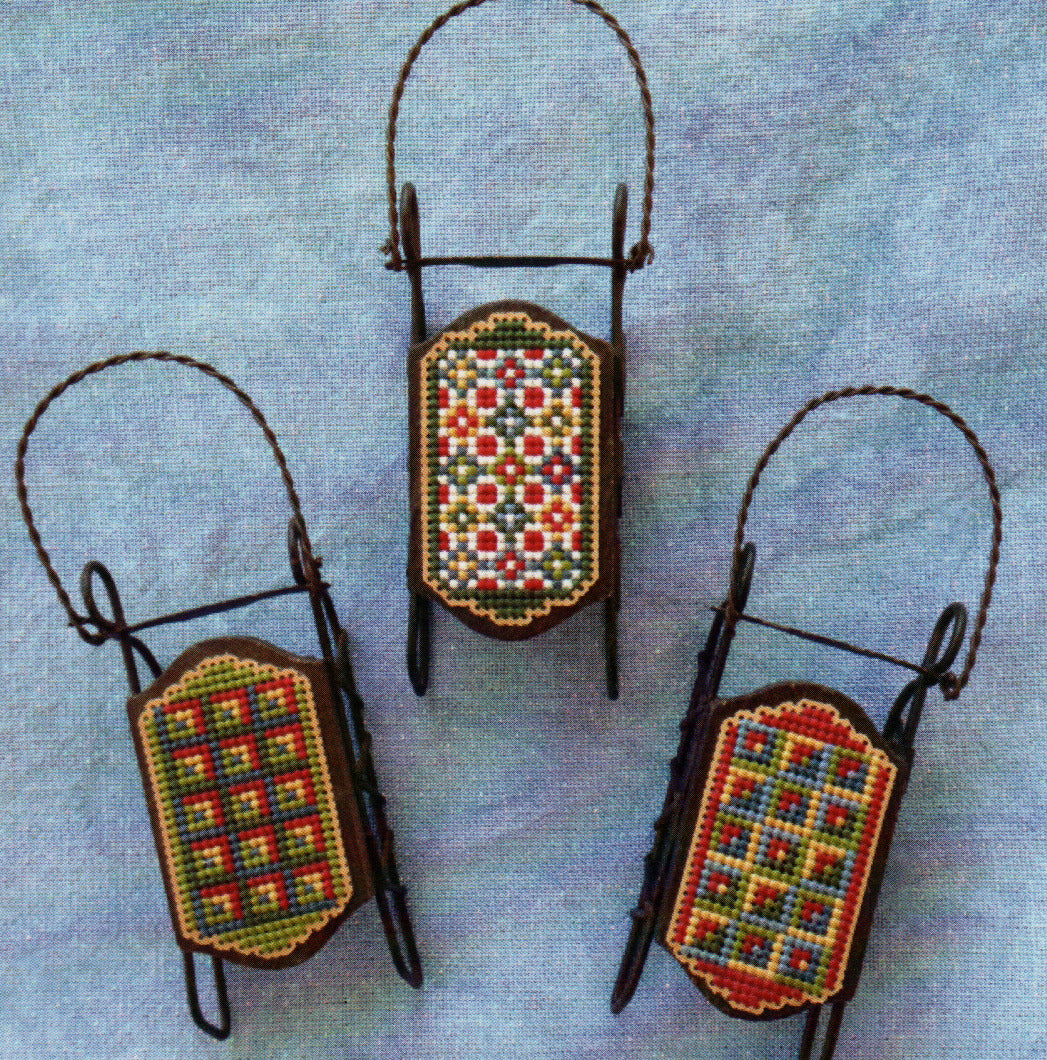 Mixed Bag Quilt Sleds | Foxwood Crossings