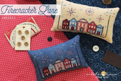 Firecracker Lane | october house fiber arts
