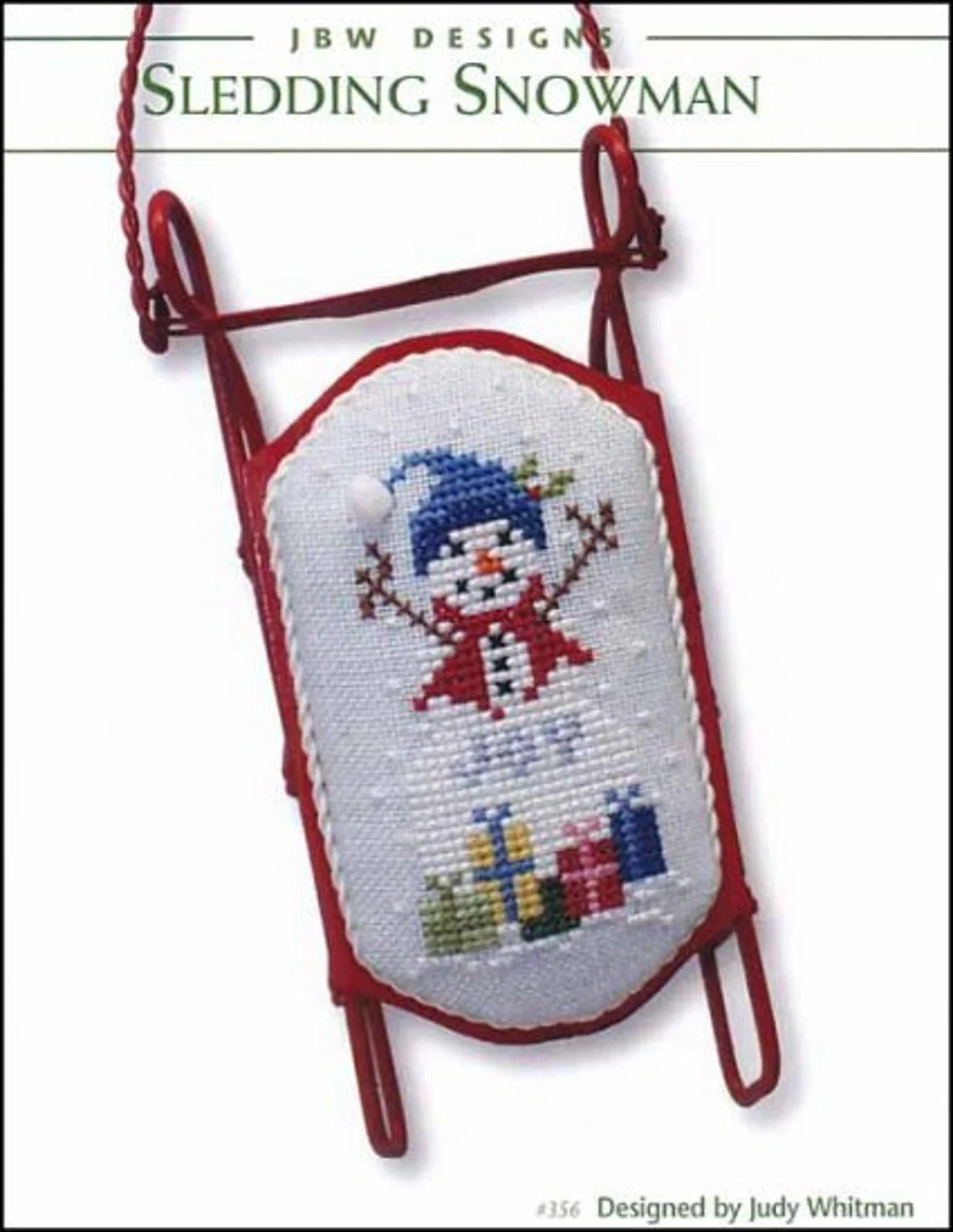 Sledding Snowman | JBW Designs
