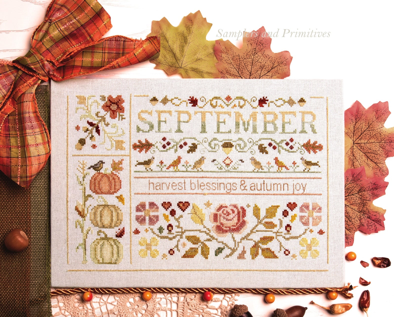 Autumn Joy | Samplers and Primitives