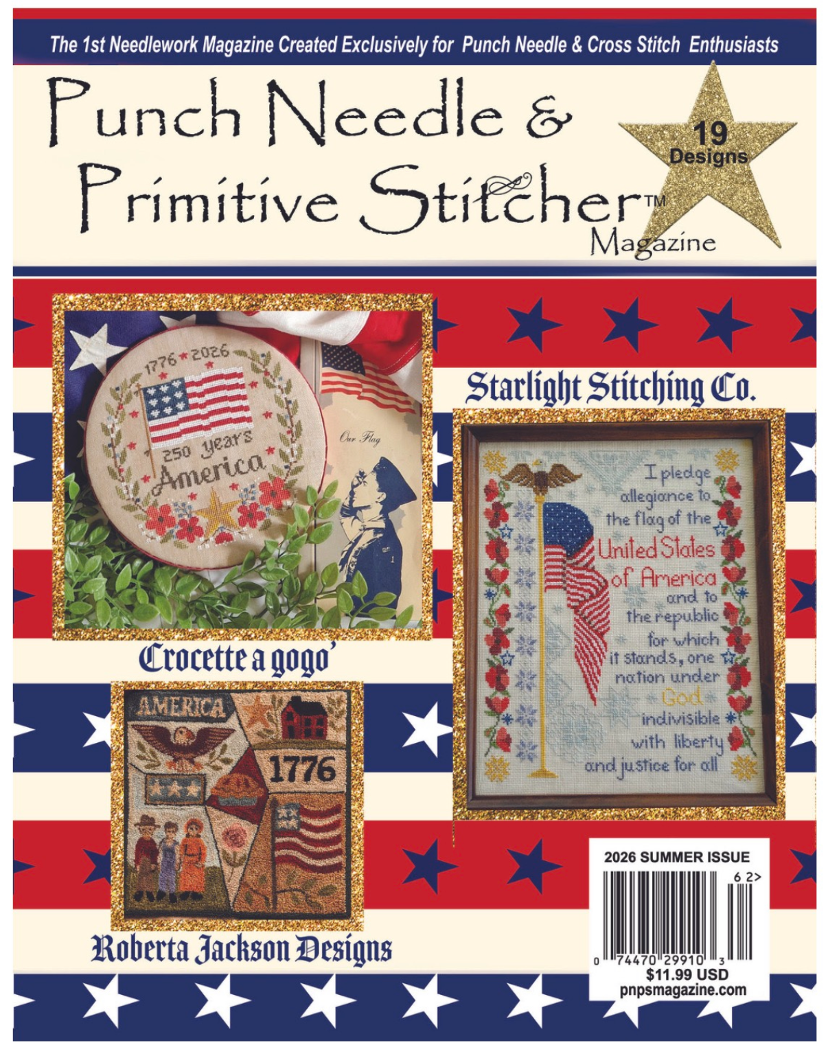 2026 Summer Issue - Punch Needle & Primitive Stitcher Magazine | Punch Needle & Primitive Stitcher Magazine