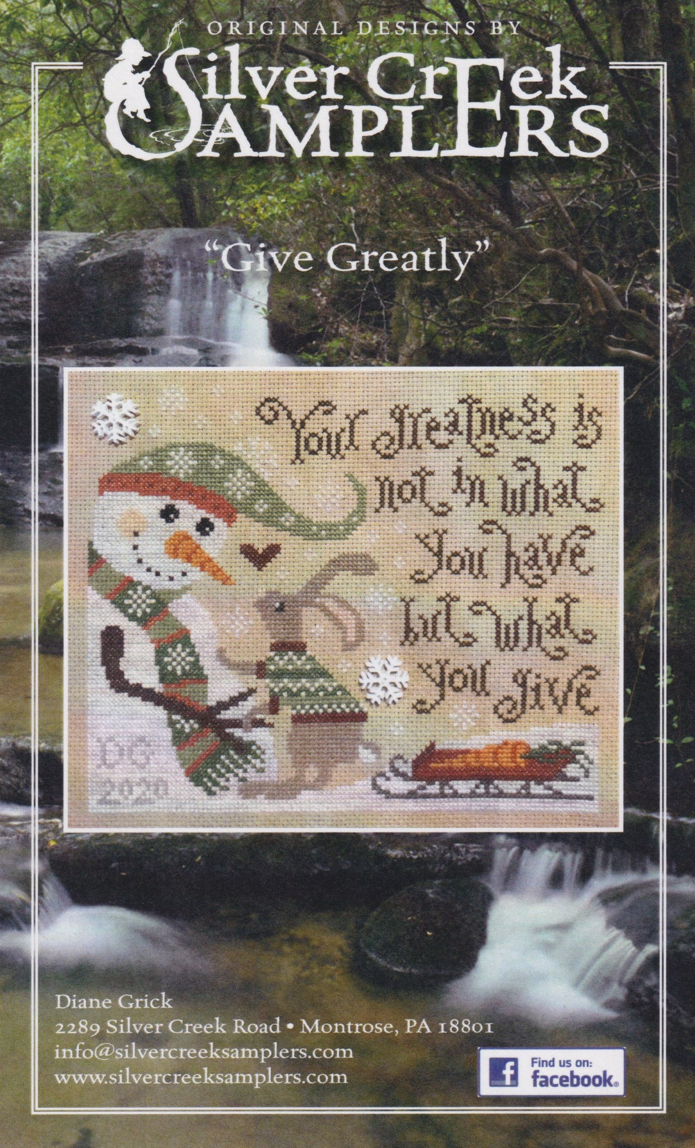 Give Greatly | Silver Creek Samplers