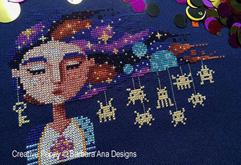 Cosmic Dreams II (Big Sister) | Barbara Ana Designs