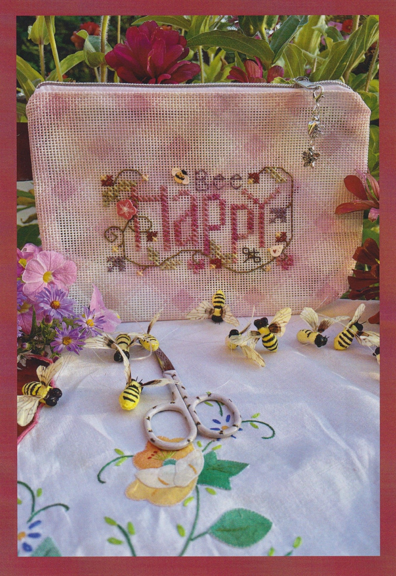 Bee Happy Mini Bag Chart | Shepheard's Bush