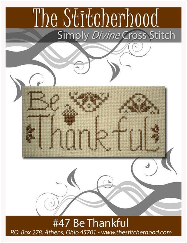 Be Thankful | The Stitcherhood