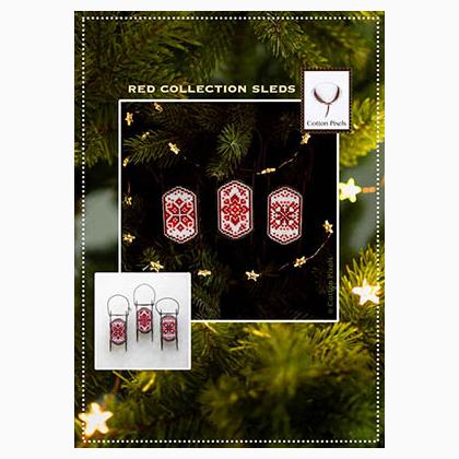 Red Collection Sleds | Cotton Pixels