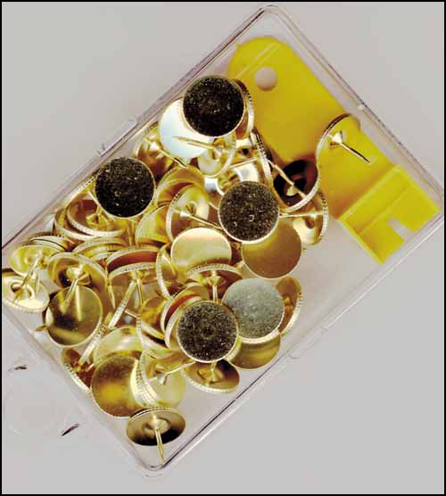 Brass Thumbtacks and Tack Remover | Clover Needlecraft
