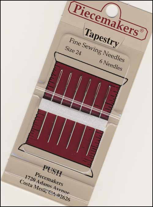 Piecemakers Tapestry Needles Size 22 | Piecemakers