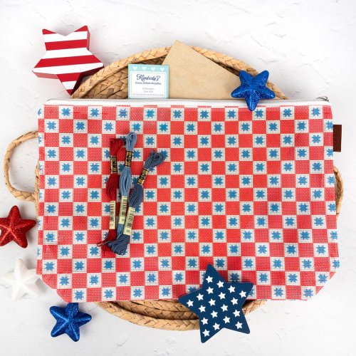 Star Spangled America Large Project Bag | It's Sew Emma