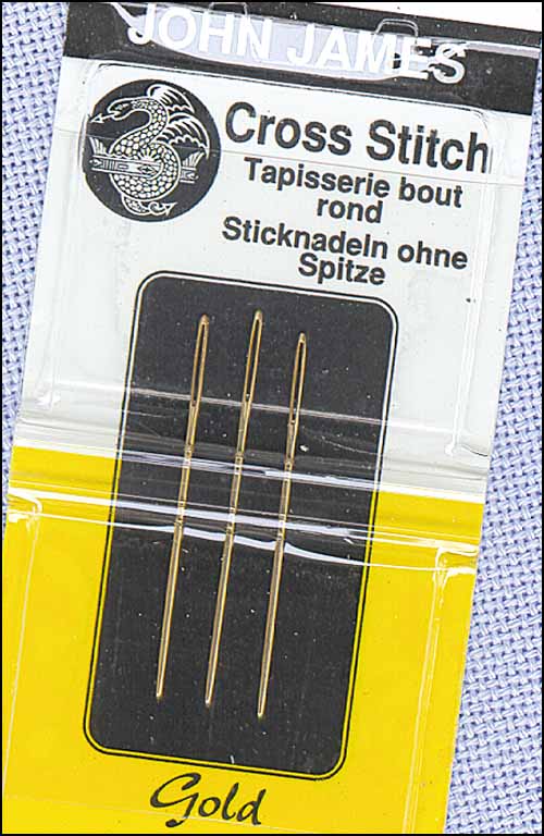 John James Gold Tapestry Needles Size 24 | John James
