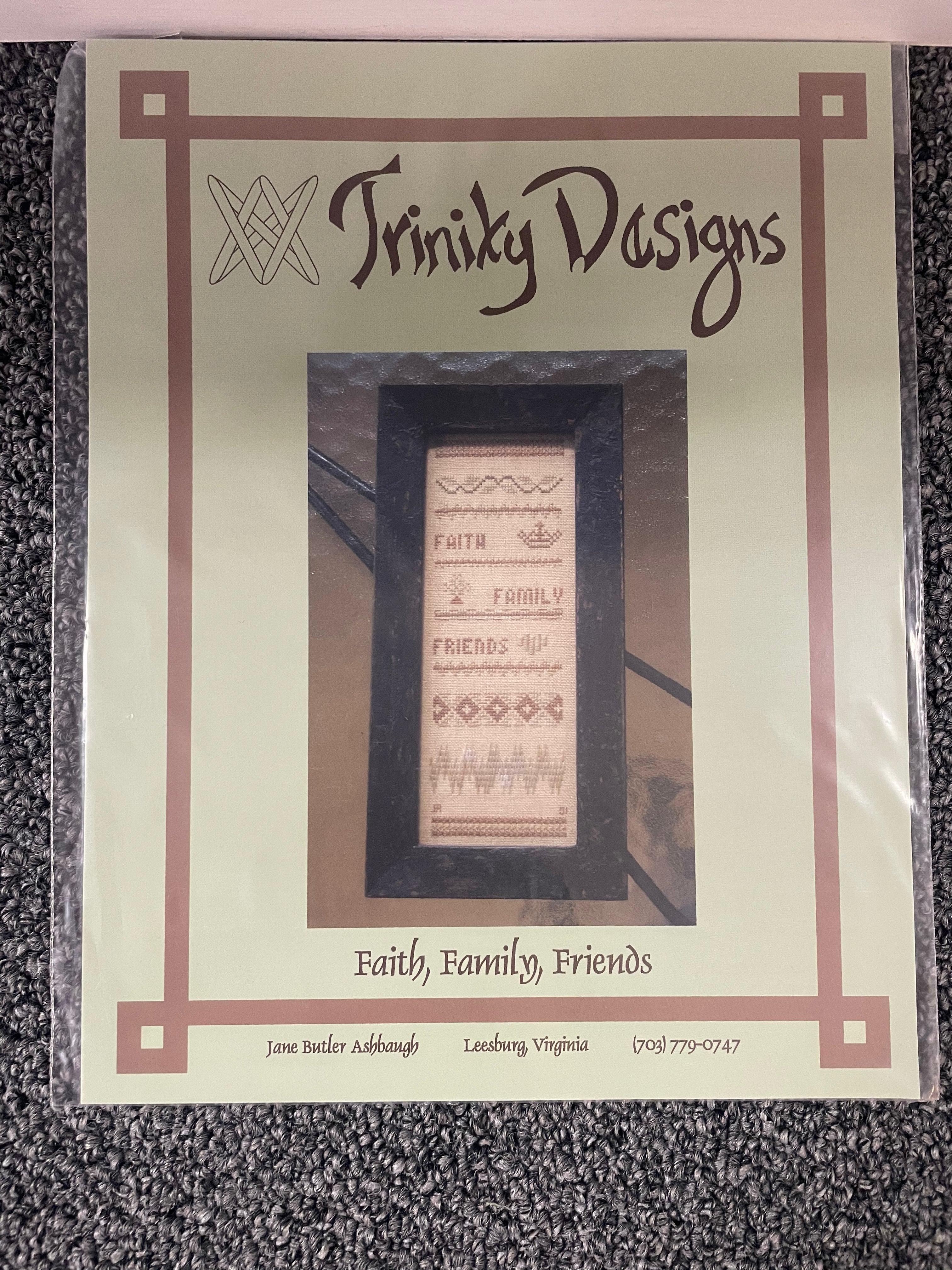 Faith, Family, Friends | Trinity Designs