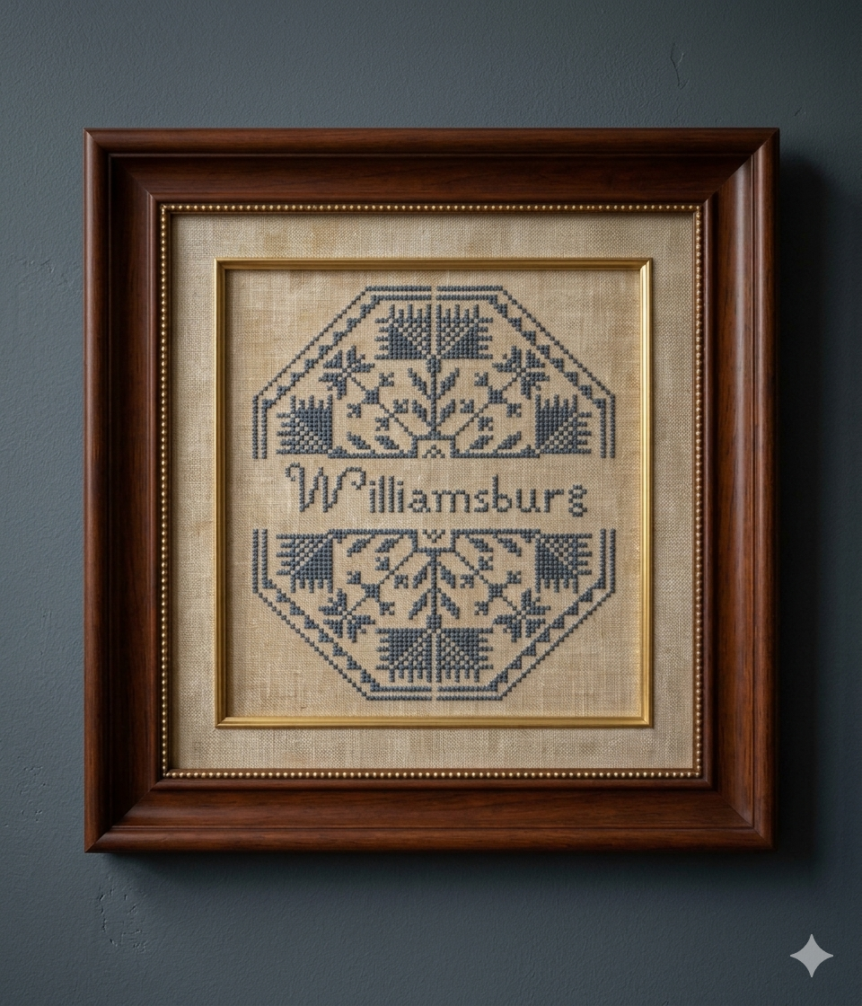 Williamsburg Quaker | Liberty Hill Needleworks
