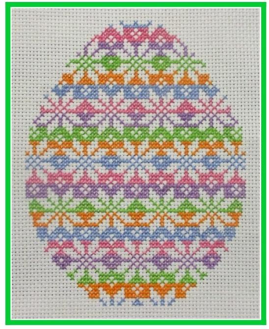 Quaker Egg 2 (#732) | The Stitcherhood