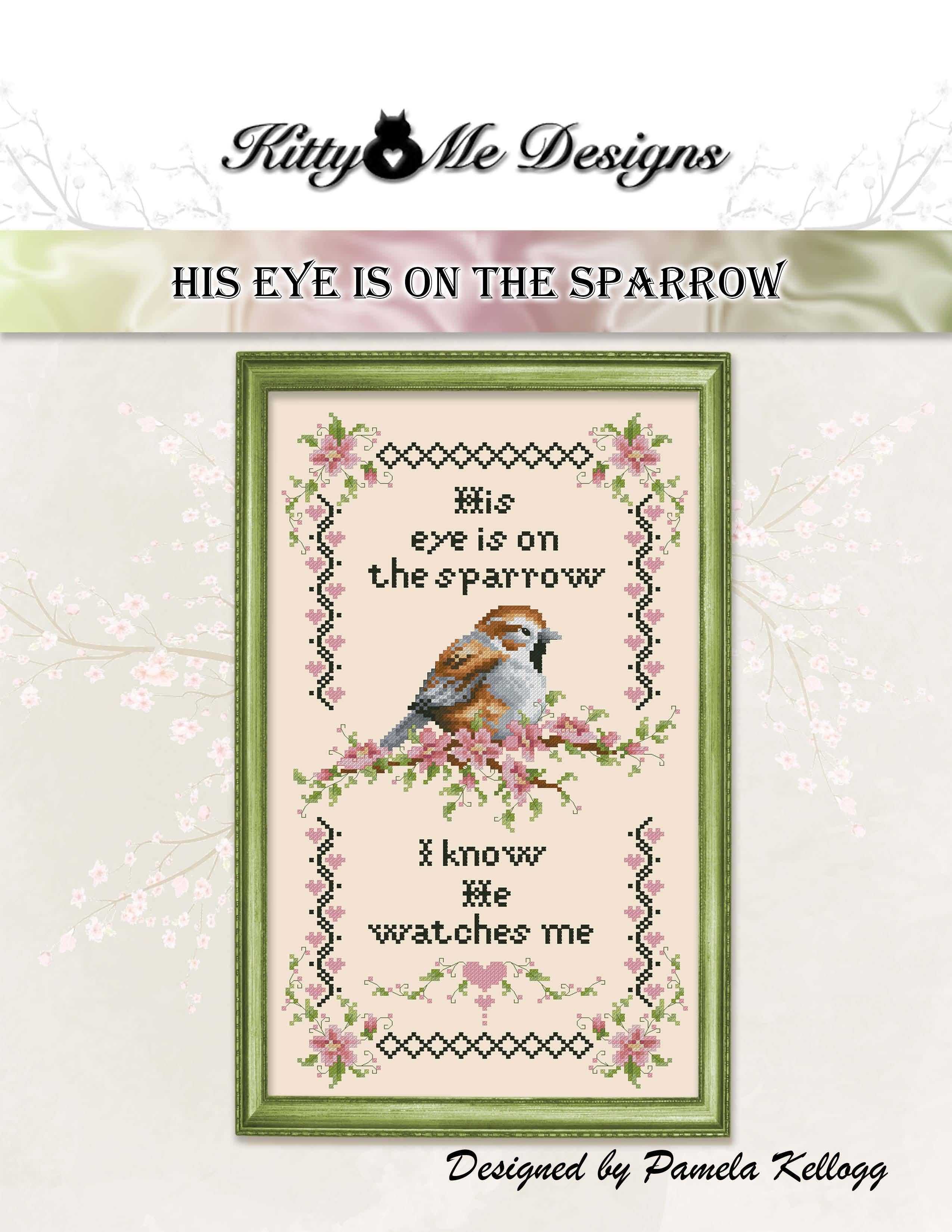 His Eye Is On The Sparrow by Heartstring Samplery