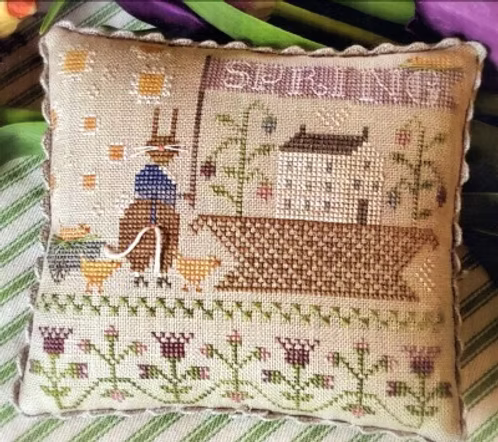 Basketful of Springtime (#802) | With Thy Needle & Thread
