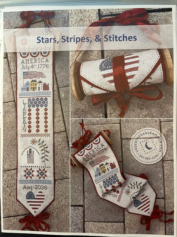 Stars, Stripes, & Stitches | Under the Garden Moon