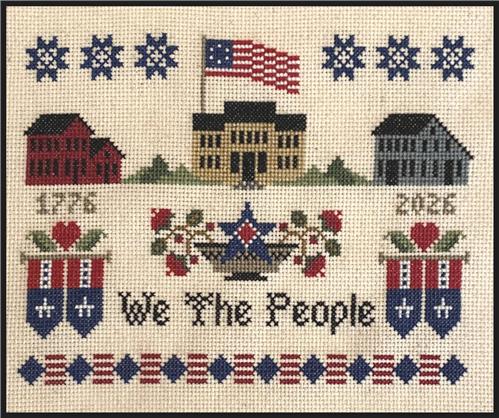 We The People | Plum Pudding NeedleArt