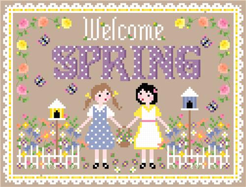 Welcome Spring | Sugar Stitches
