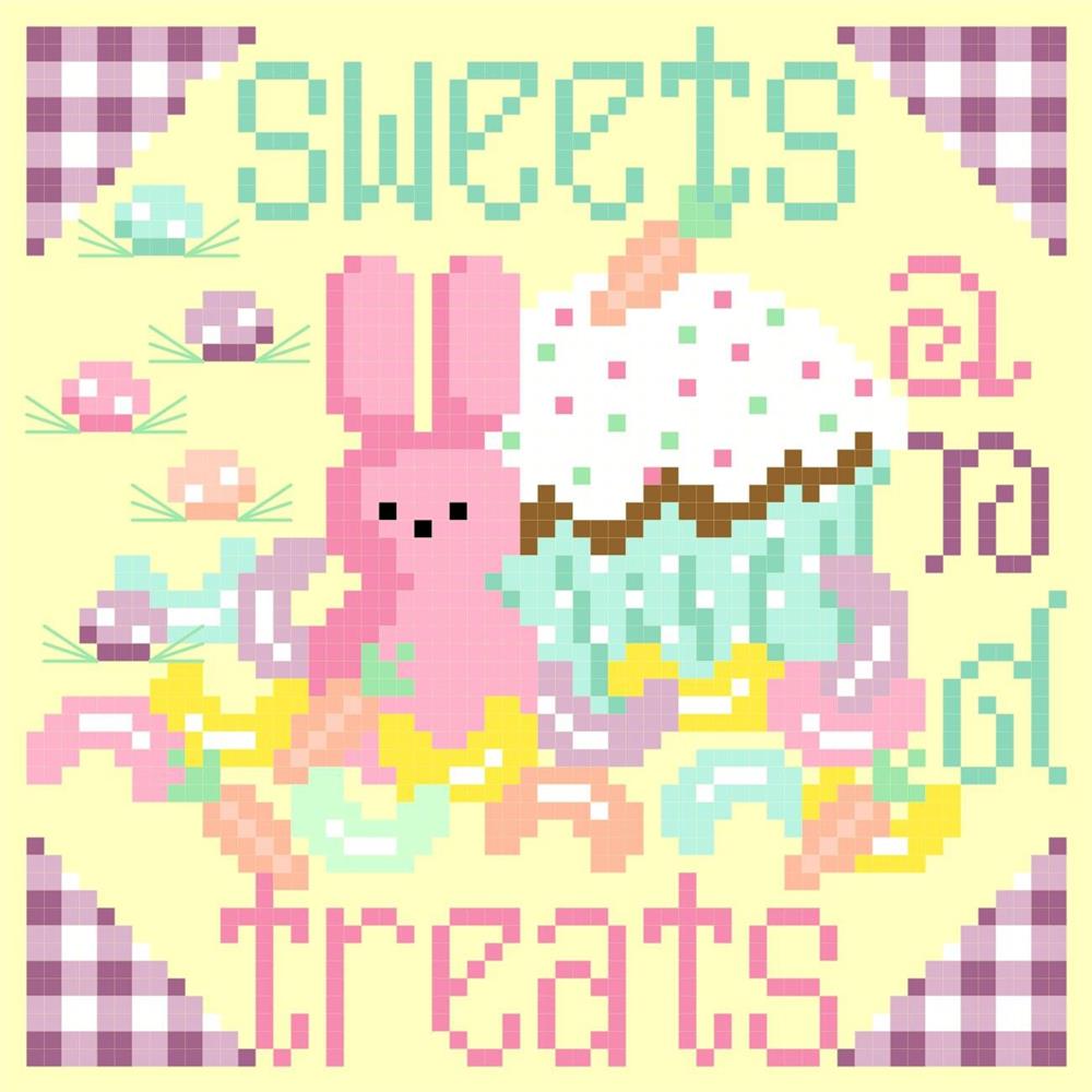 Bunny Trail Sweets and Treats (#698) | Sugar Stitches Design