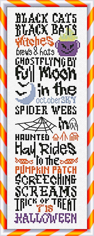T'is Halloween | Alessandra Adelaide Needleworks