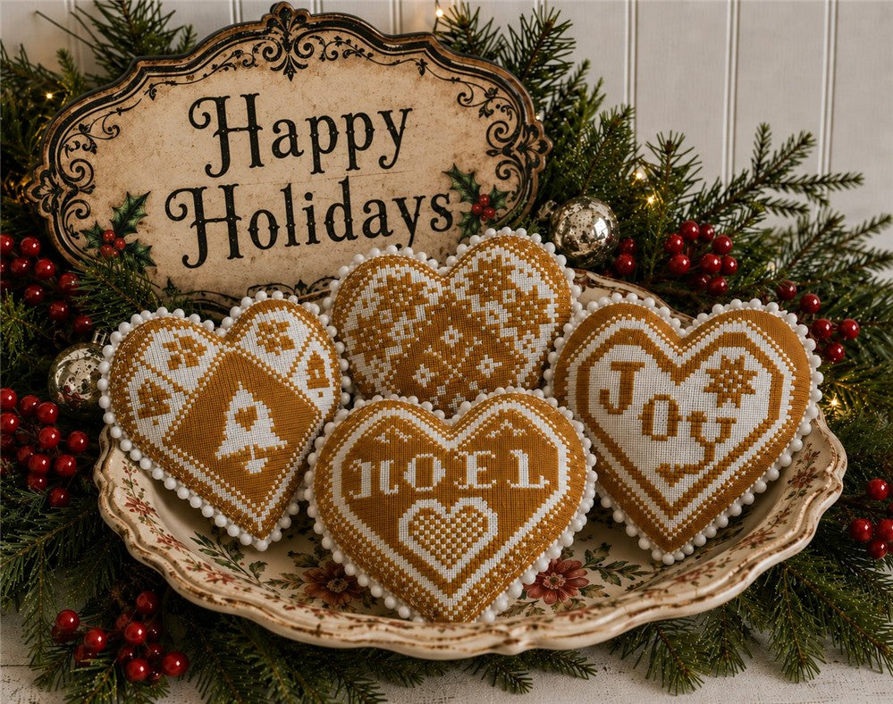 Home For The Holidays | Plum Pudding NeedleArt