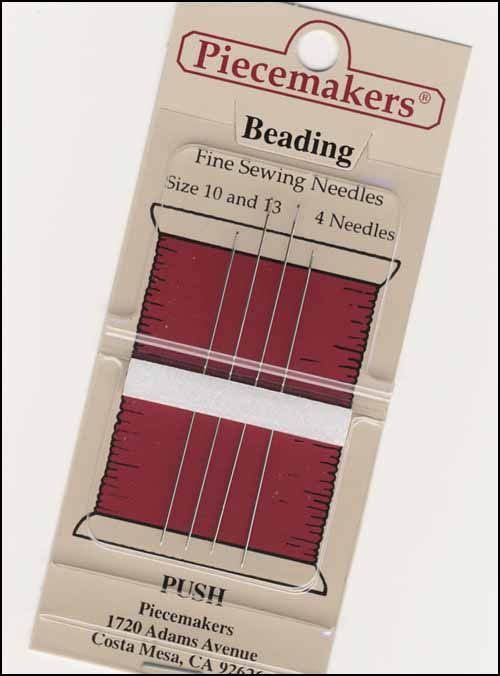 Piecemakers Beading Needles Size 10/13 | Piecemakers
