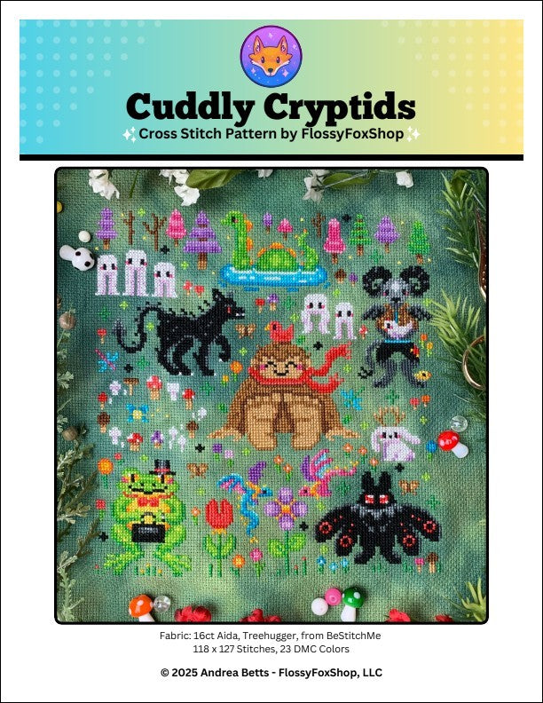Cuddly Cryptids | Flossy Fox Shop