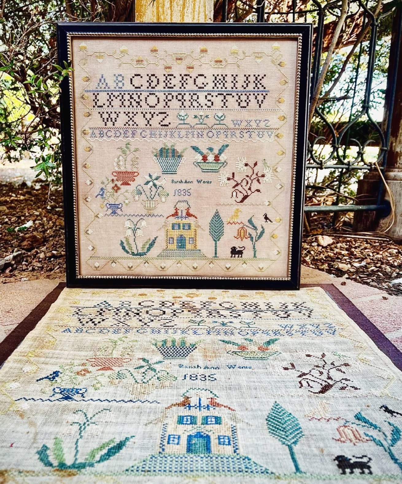 Sarah Ann Wentz 1835 | Needle WorkPress