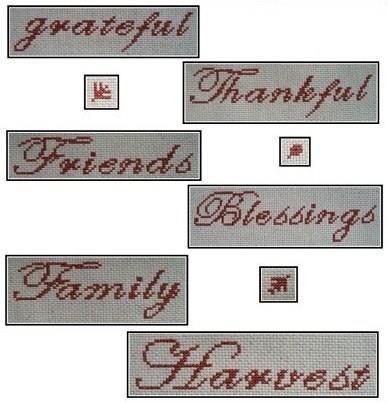 eXpressions: Thanksgiving | The Stitcherhood