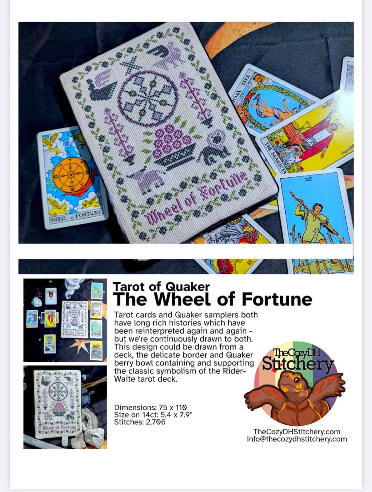 The Wheel of Fortune | The Cozy DH Stitchery