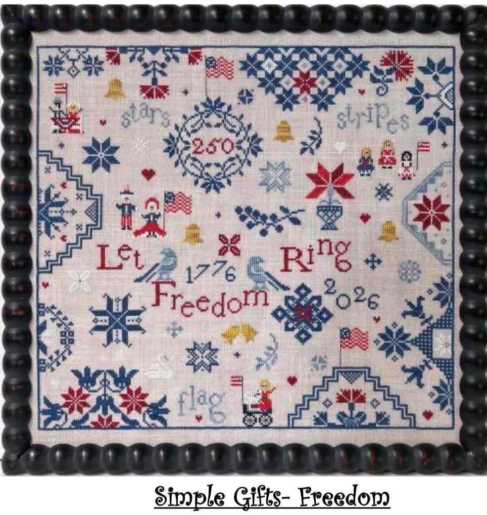 Simple Gifts - Freedom | Praiseworthy Stitches