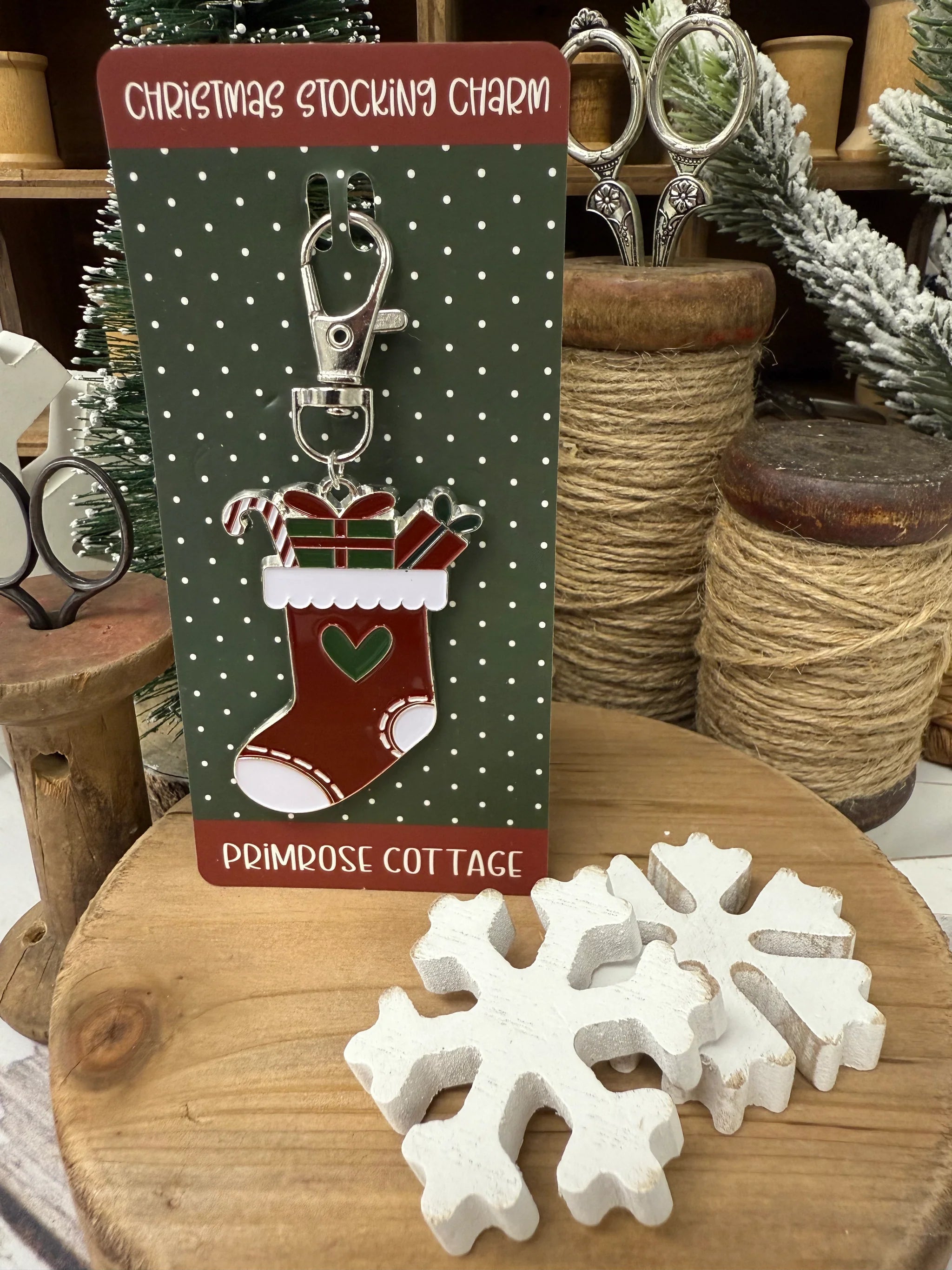 Christmas Stocking Charm | Primrose Cottage