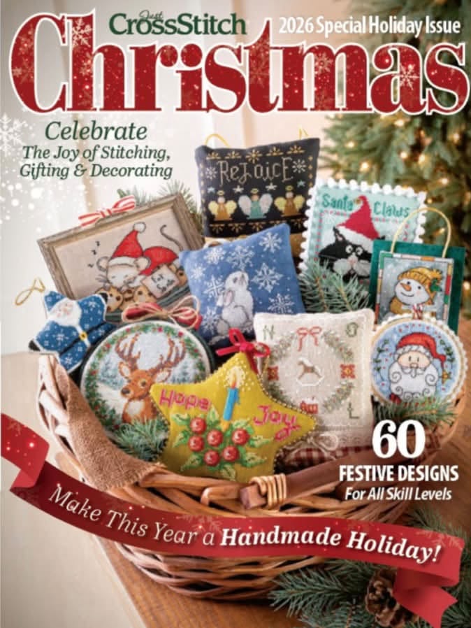 2026 Just Cross Stitch Christmas Magazine | Just Cross Stitch