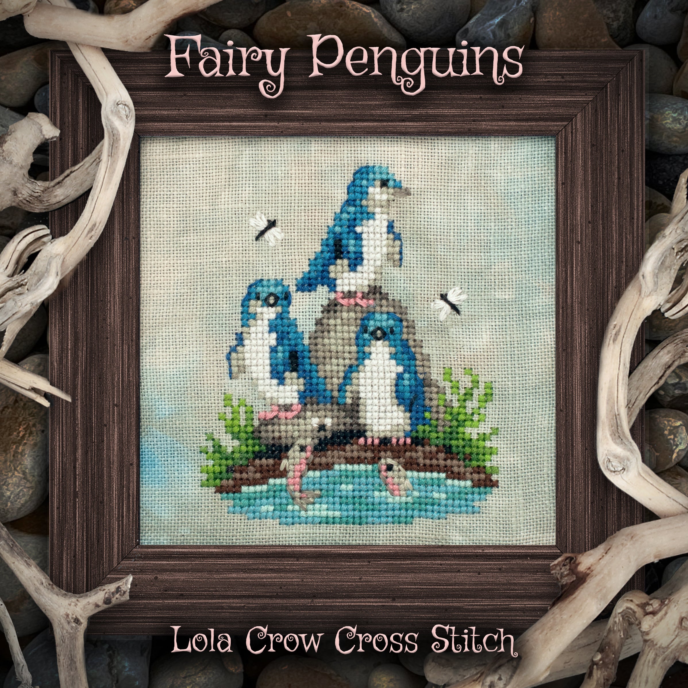 Fairy Penguins | Lola Crow Cross Stitch