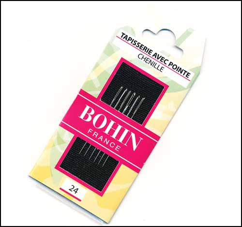 Bohin Big Eye Embroidery Needles Size 24 | Bohin France