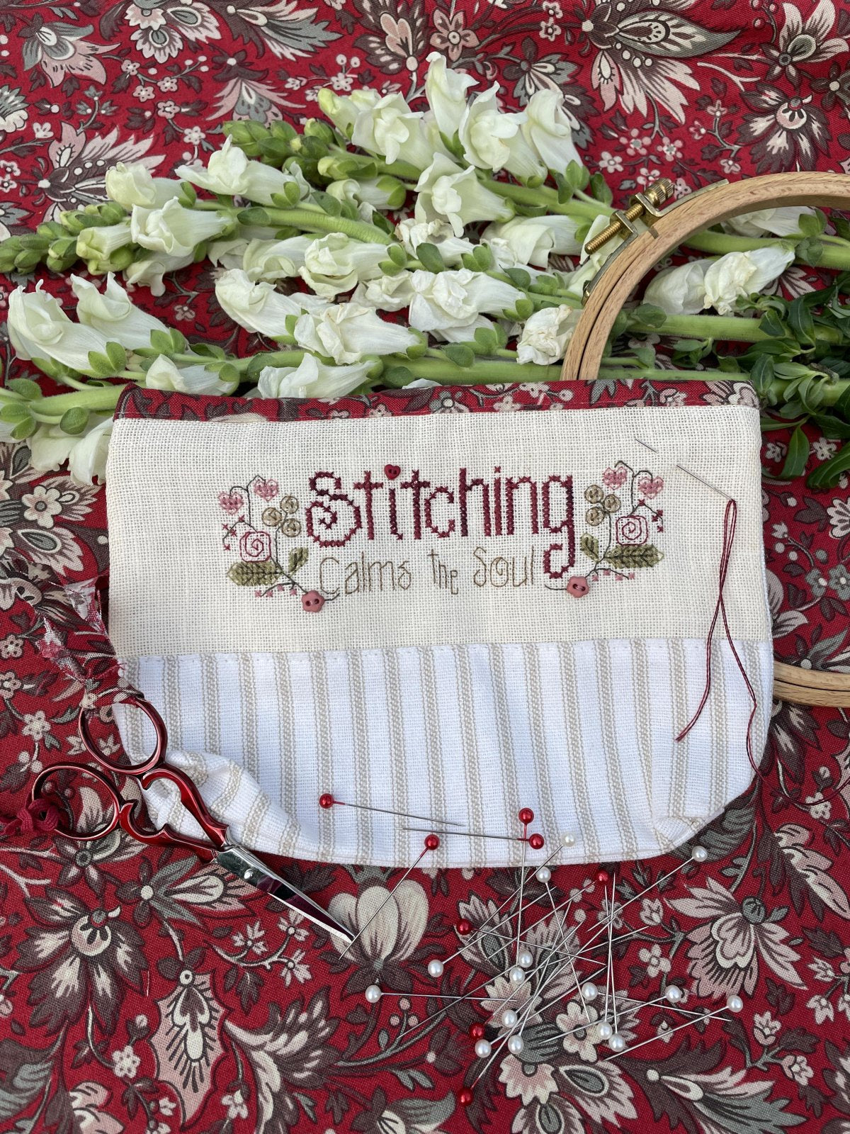 Stitching Calms the Soul kit (#882) | Shepherd's Bush