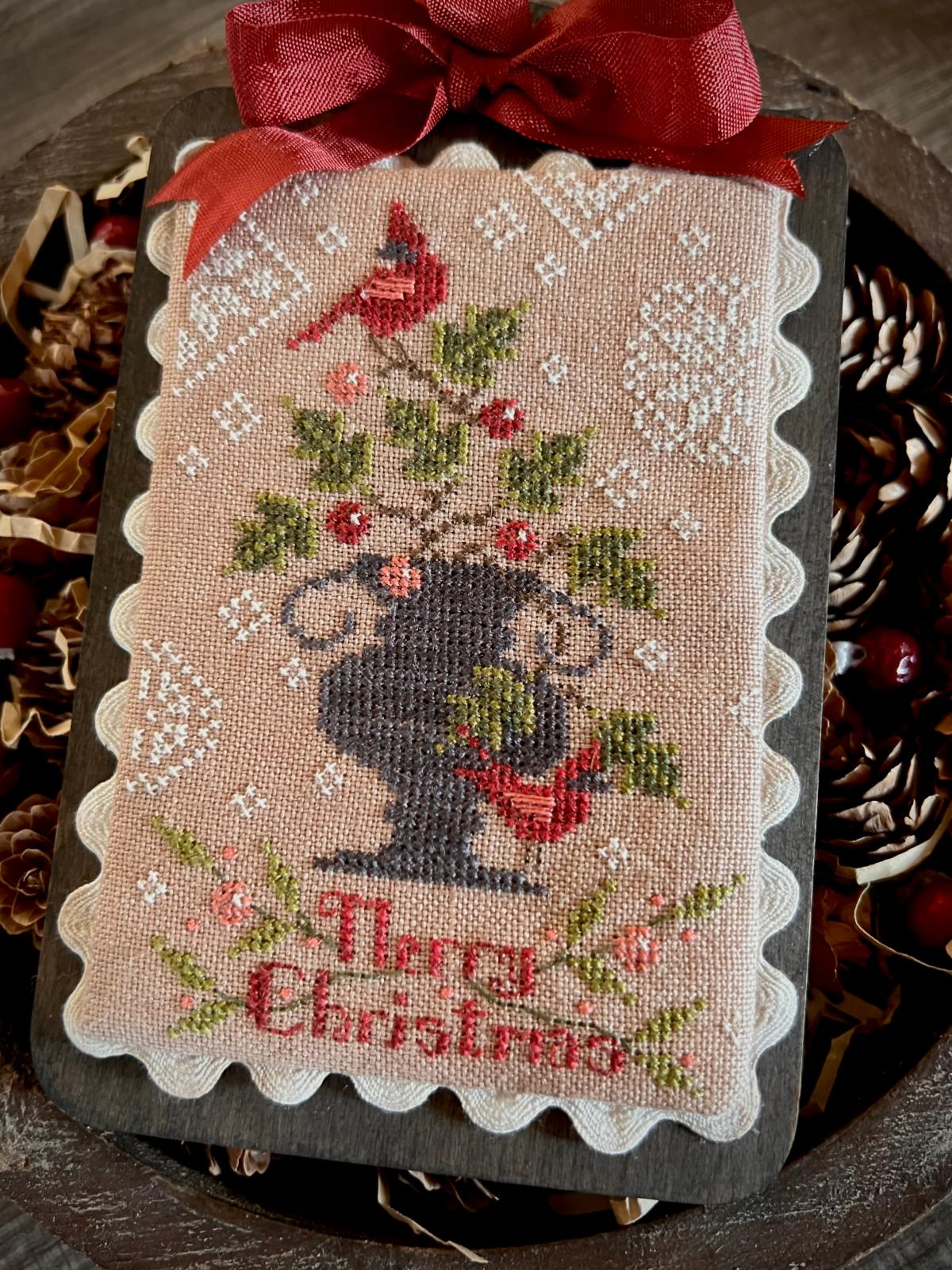 Feathers and Frost | Annie Beez Folk Art