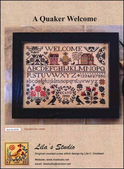 A Quaker Welcome (#1046) Lila's Studio