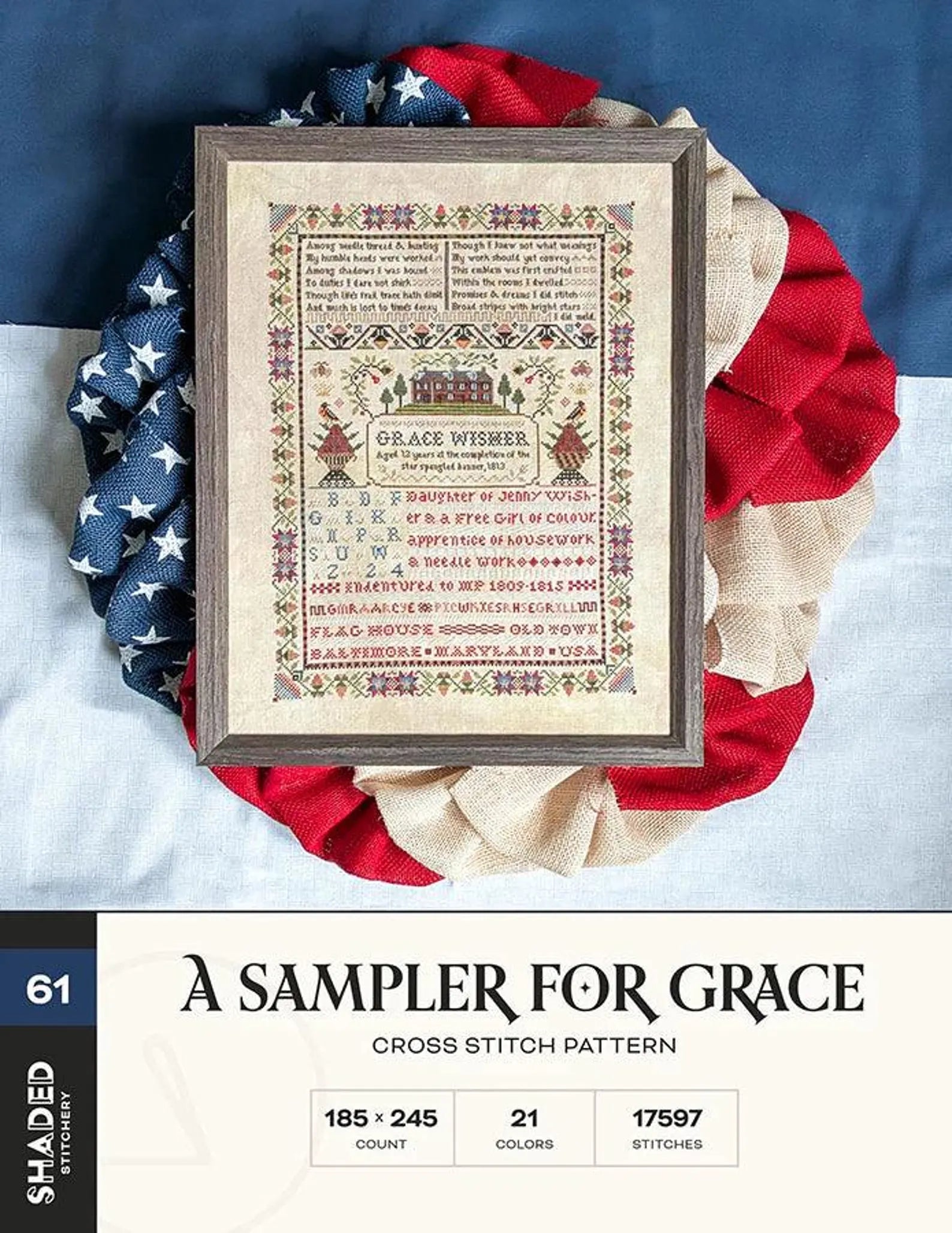 A Sampler for Celie | Shaded Stitchery
