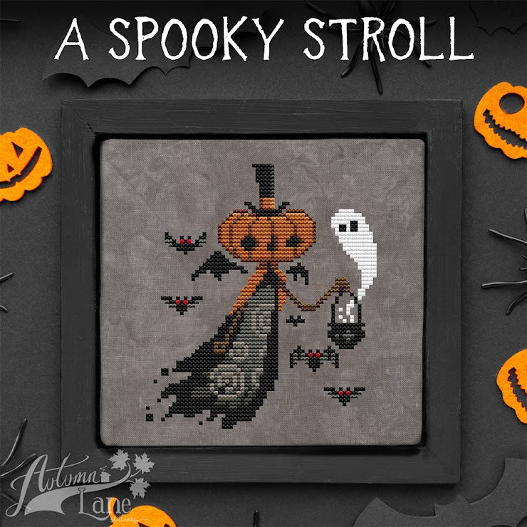A Spooky Stroll (#501) | Autumn Lane Stitchery